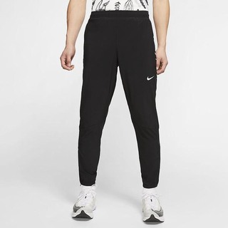 Pantaloni Nike Essential Woven Running Barbati Negrii | TKZD-40567